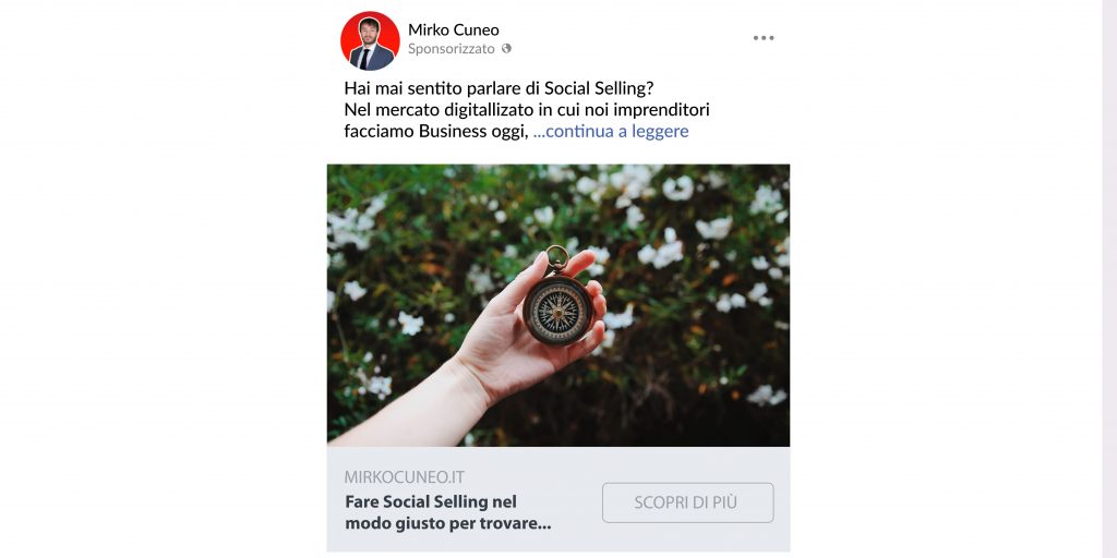 pubblicità su facebook