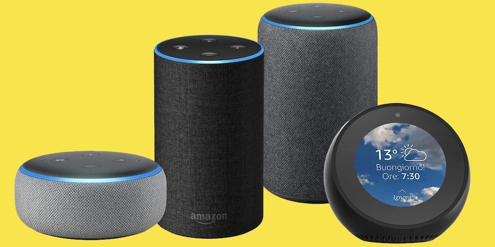 Amazon lancia quattro nuovi modelli Echo, gli altoparlanti intelligenti