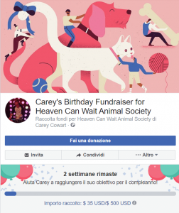 crowdfunding su facebook