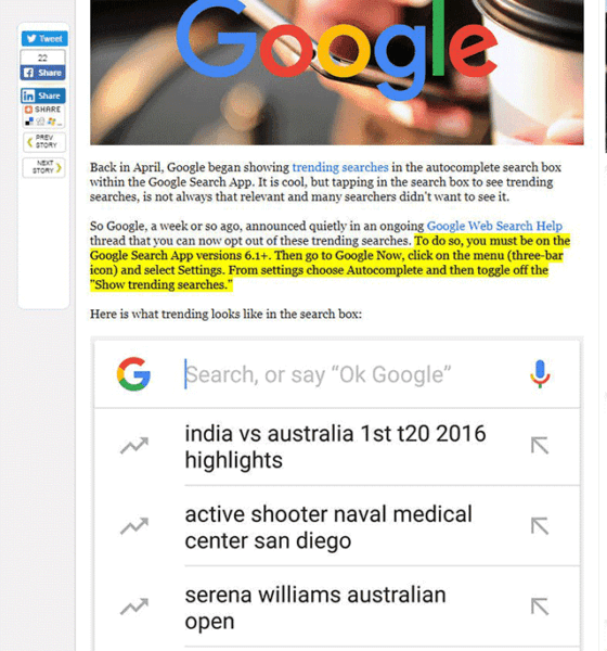 Google testa nuove funzioni per evidenziare i contenuti nella Ricerca