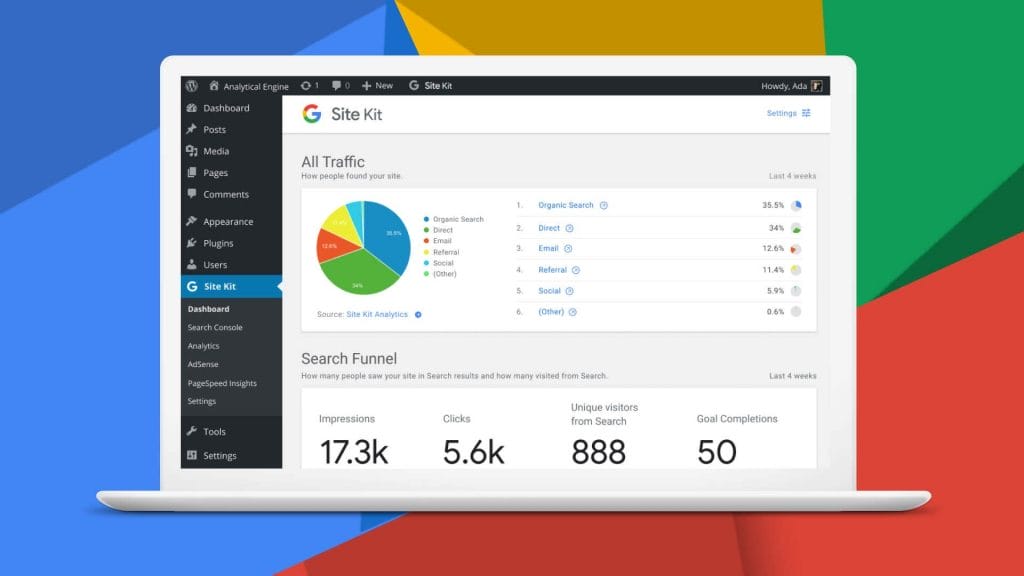 Google lancia Site Kit, il nuovo plug-in WordPress con Search Console e altre funzioni