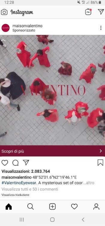 pubblicizzare post su instagram - video