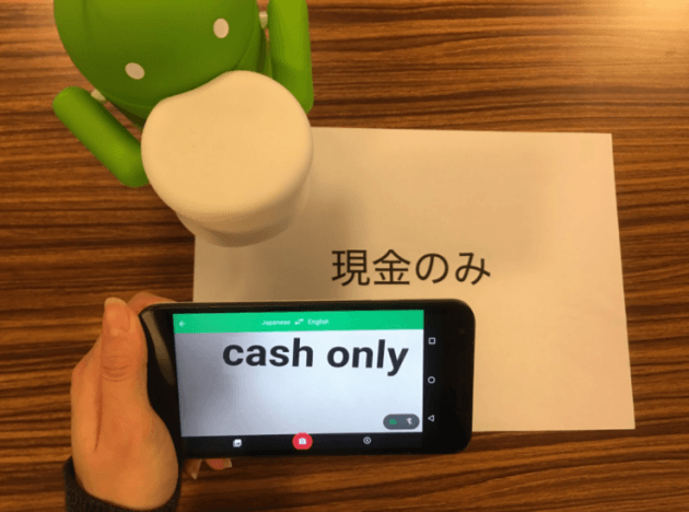 Google Translate, la fotocamera ora funziona con più di 100 lingue