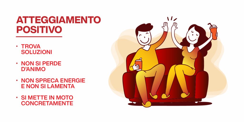caratteristiche di un atteggiamento positivo