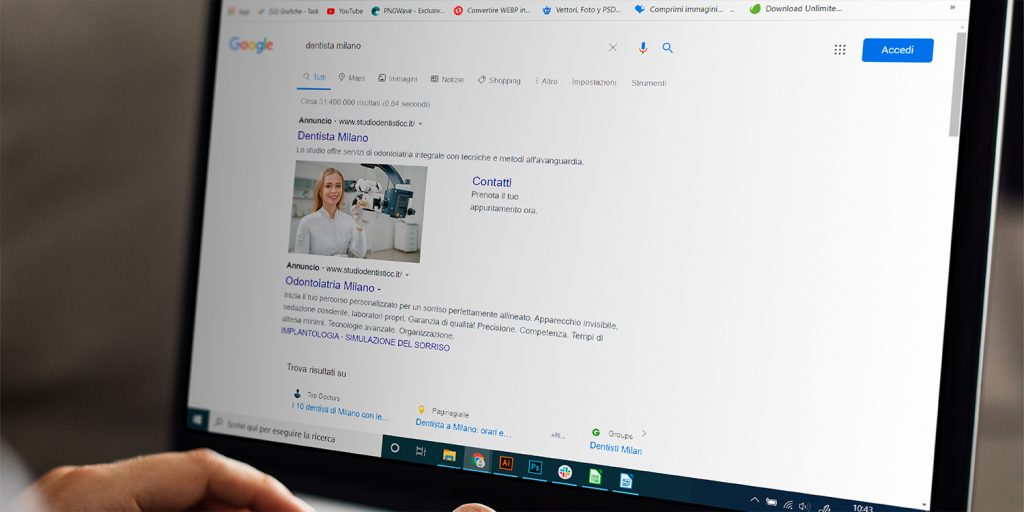 come pubblicizzare uno studio dentistico su Google