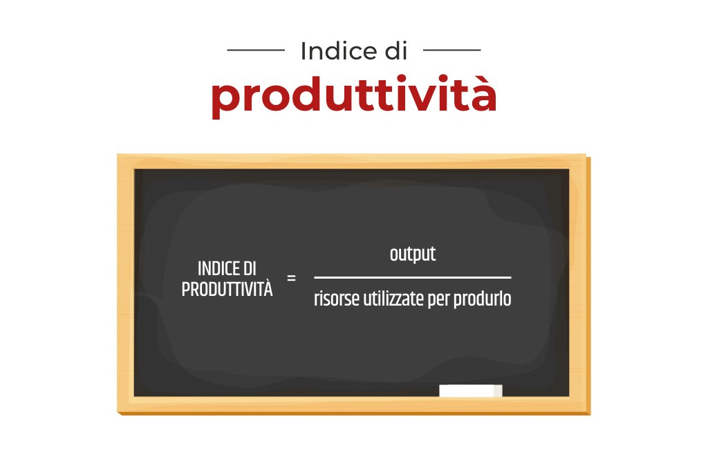 come si calcolano gli indici di produttività